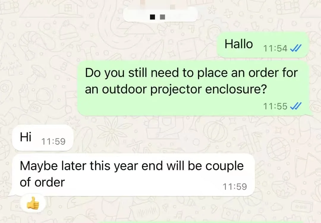 Customer Consultation for custom enclosures
