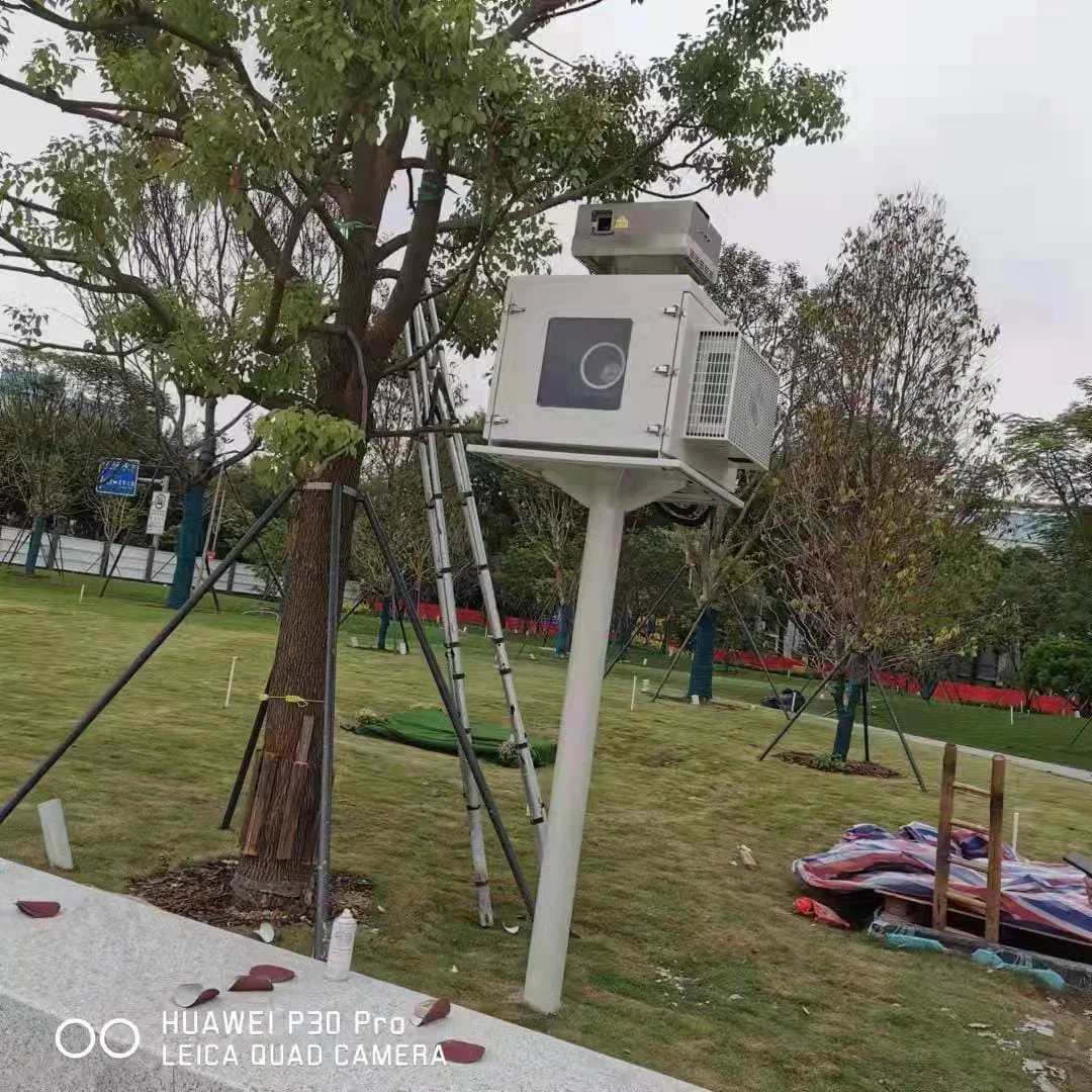Six-Projector Outdoor Climate-Controlled Enclosure