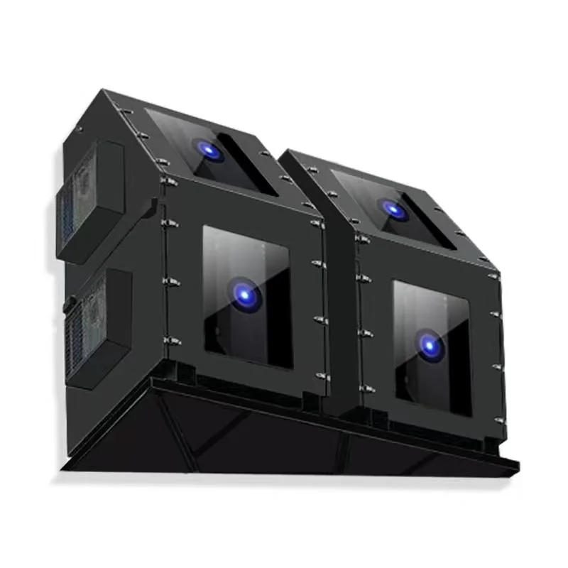 Remote monitoring dashboard for projector housing