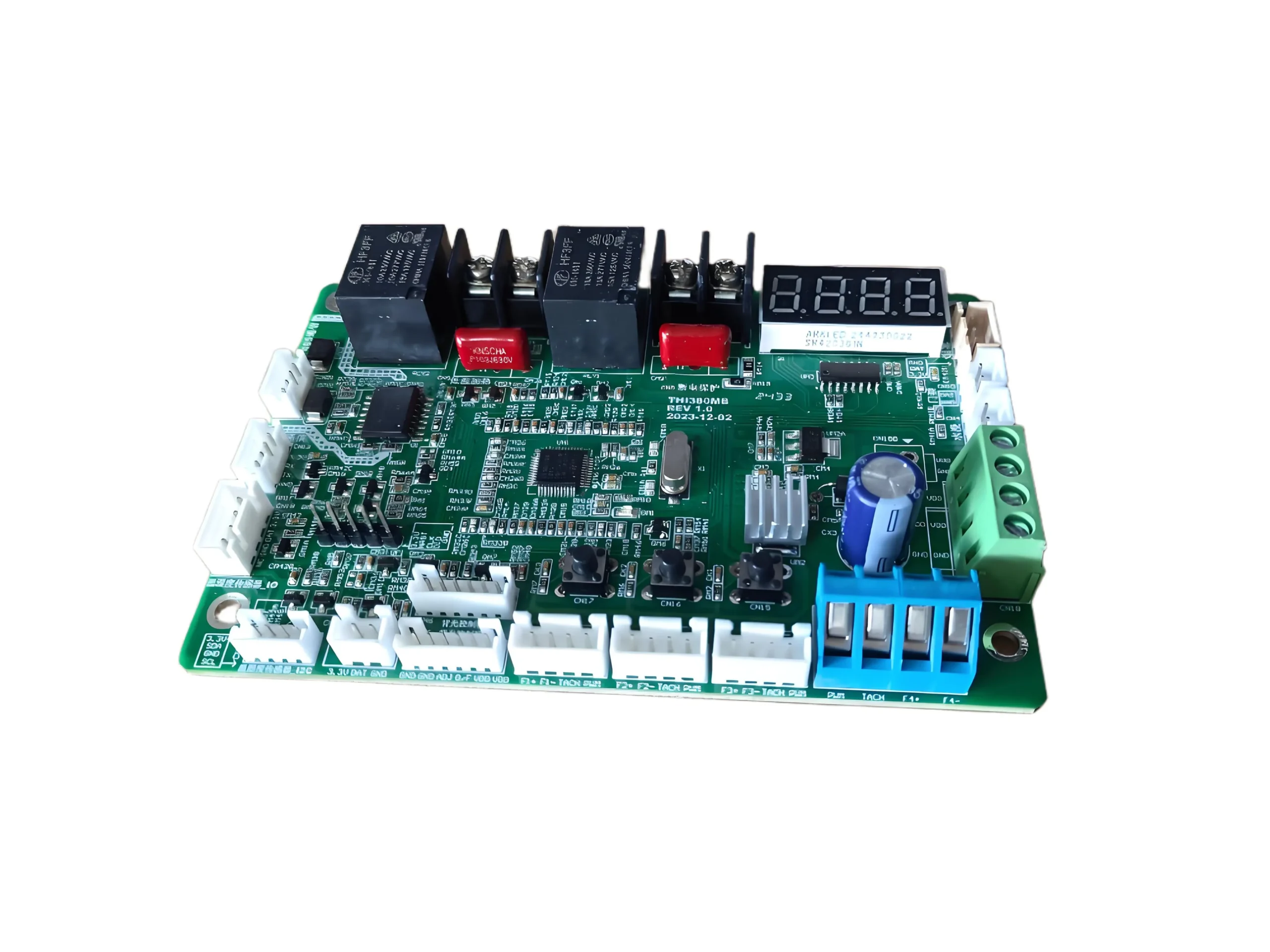 Temperature Control Motherboard System Diagram