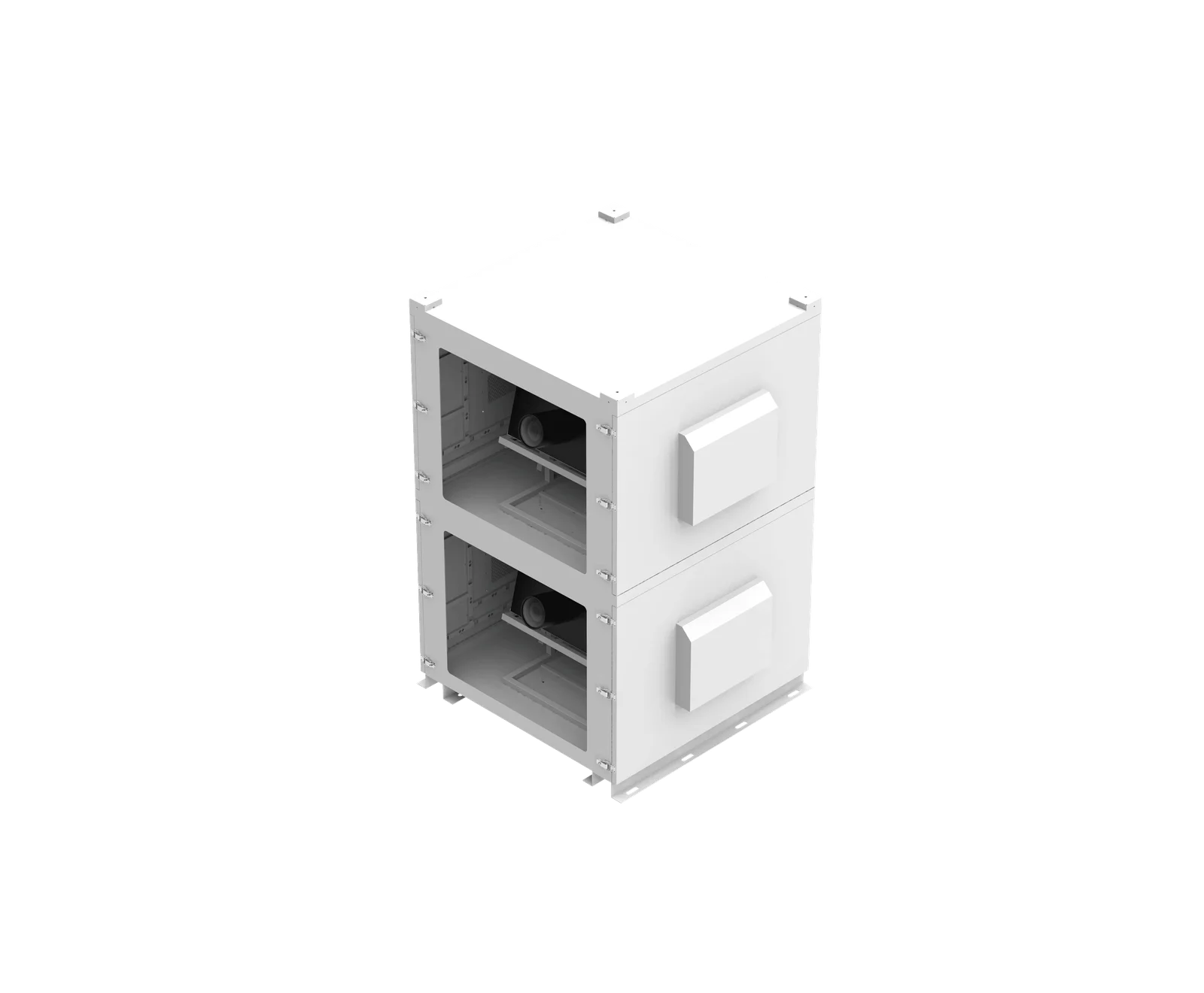 Fan-Cooled Projector Enclosures