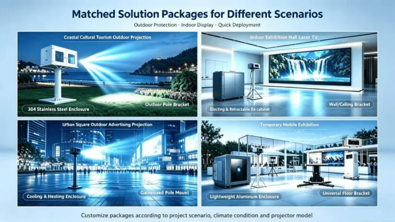How to Design Maintenance Access for an Outdoor Projector Enclosure