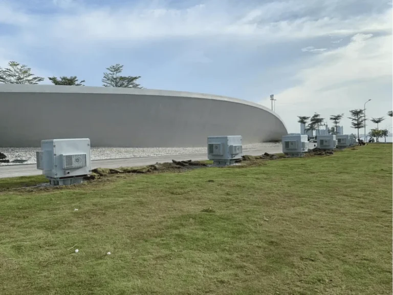 Outdoor Projector Enclosure for Coastal Environments